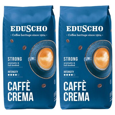 Kawa ziarnista EDUSCHO Caffè Crema Strong 2 x 1 kg