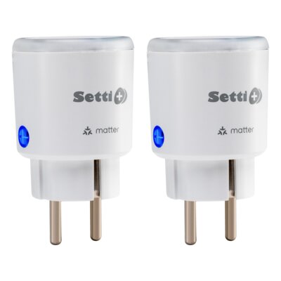 Gniazdko SETTI+ SP401M Wi-Fi Matter 2 szt.