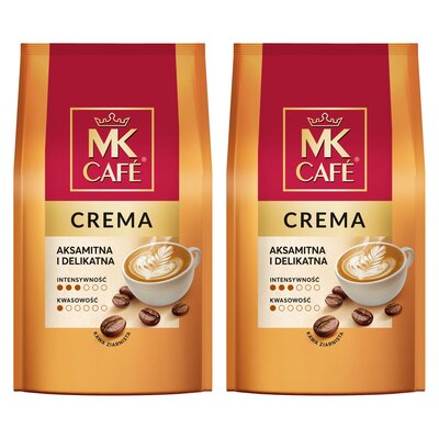 Kawa ziarnista MK CAFE Crema 2 x 1 kg