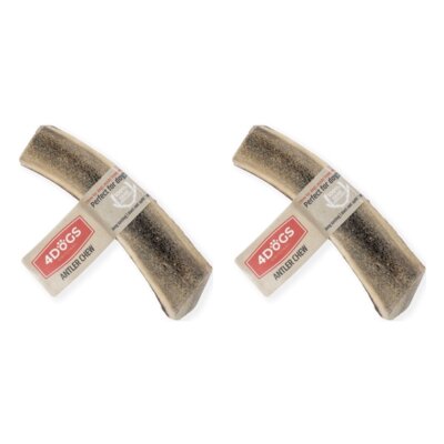 Gryzak dla psa 4DOGS Poroże jelenia Easy S (2 sztuki)