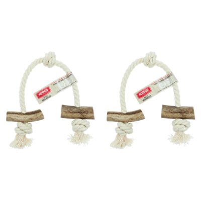 Szarpak dla psa 4DOGS String Double Mix M (2 szt.)