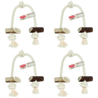 Szarpak dla psa 4DOGS String Double Mix L (4 szt.)