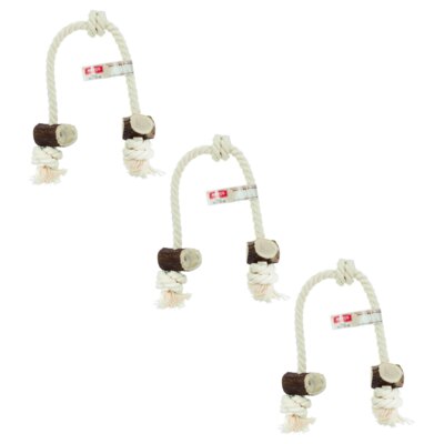Szarpak dla psa 4DOGS String Double Mix XL (3 szt.)