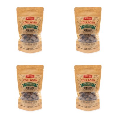 Przysmak dla psa 4DOGS Kluski Mięsne z Dziczyzną i Proszkiem z Poroża 4 x 100 g