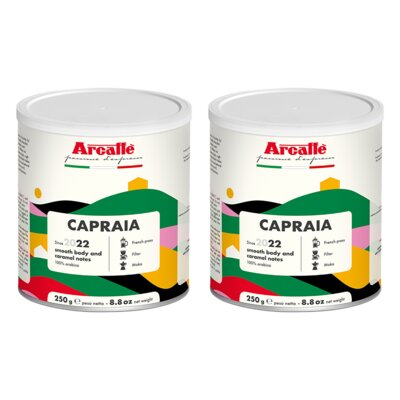 Kawa mielona ARCAFFE Capraia Arabica 2 x 0.25 kg