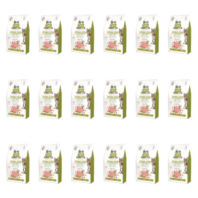 Karma dla kota BRIT CARE Grain Free Sterilized Immunity Support z wieprzowiną 18 x 2 kg