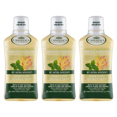 Płyn do płukania jamy ustnej L ANGELICA Collutorio 3 x 500 ml