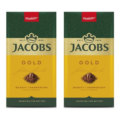 Kawa mielona JACOBS Gold 2 x 0.25 kg