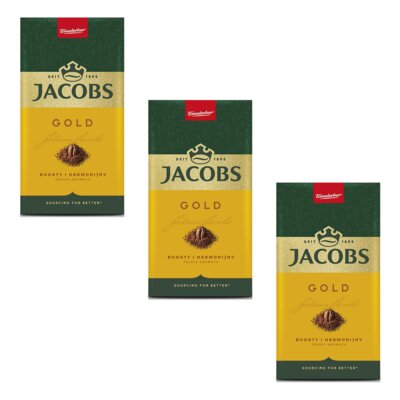 Kawa mielona JACOBS Gold 3 x 0.25 kg