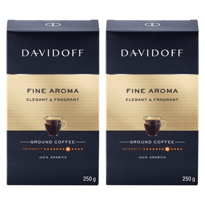 Kawa mielona DAVIDOFF Fine Aroma Arabica 2 x 0.25 kg