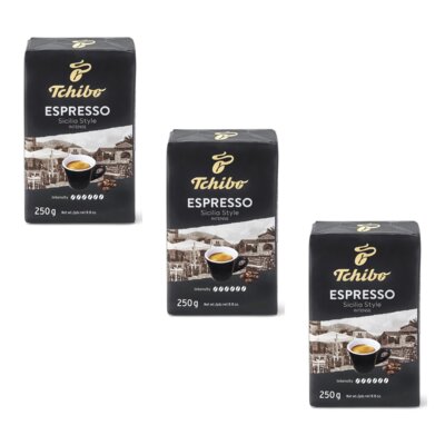 Kawa mielona TCHIBO Espresso Sicilia Style 3 x 0.25 kg