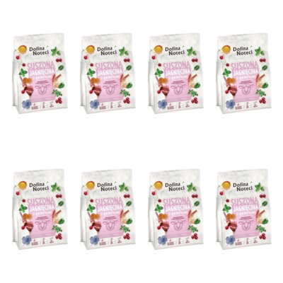 Karma dla psa suszona DOLINA NOTECI Premium dla małych ras z jagnięciną i krewetkami 8 x 3 kg