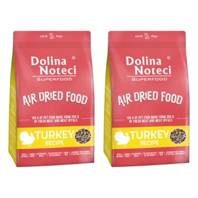 Karma dla psa suszona DOLINA NOTECI Superfood z Indyka 2 x 5 kg