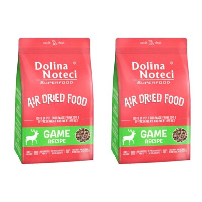 Karma dla psa suszona DOLINA NOTECI Superfood Danie z dziczyzny 2 x 5 kg