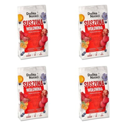 Karma dla psa suszona DOLINA NOTECI Premium Wołowina 4 x 9 kg
