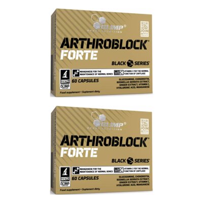 Suplement na stawy OLIMP Arthroblock Forte (2 x 60 kapsułek)