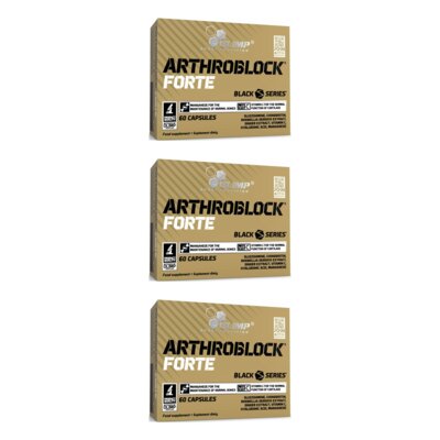 Suplement na stawy OLIMP Arthroblock Forte (3 x 60 kapsułek)
