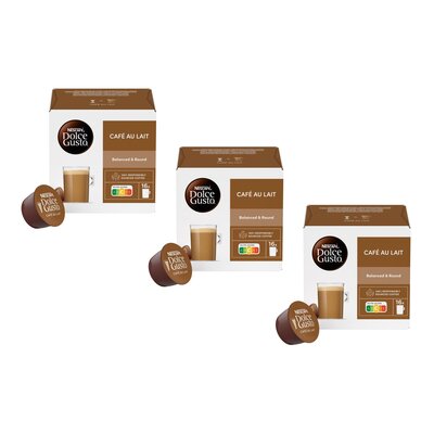 Kapsułki NESCAFE Dolce Gusto Cafe Au Lait (48 szt.)