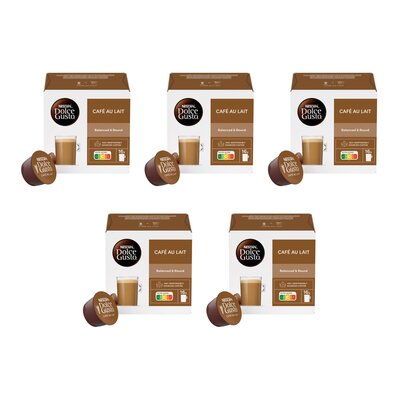 Kapsułki NESCAFE Cafe Au Lait do ekspresu Nescafe Dolce Gusto (80 szt.)