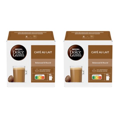 Kapsułki NESCAFE Cafe Au Lait do ekspresu Nescafe Dolce Gusto (32 szt.)