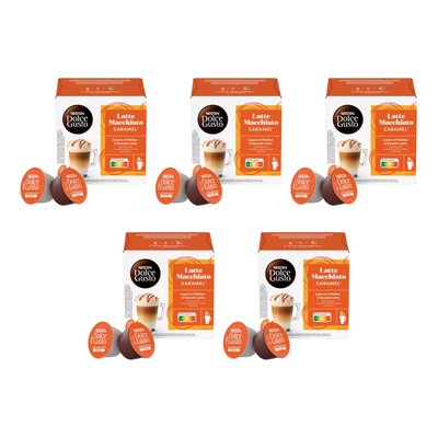Kapsułki NESCAFE Dolce Gusto Latte Macchiato Caramel (80 szt.)