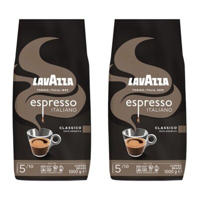 Kawa ziarnista LAVAZZA Espresso Classico 2 x 1 kg