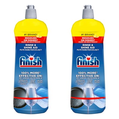 Nabłyszczacz do zmywarek FINISH Shine Protect Cytrynowy 2 x 800 ml