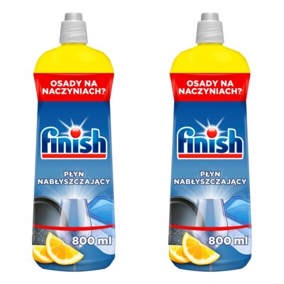 Nabłyszczacz do zmywarek FINISH Shine Protect Cytrynowy 2 x 800 ml