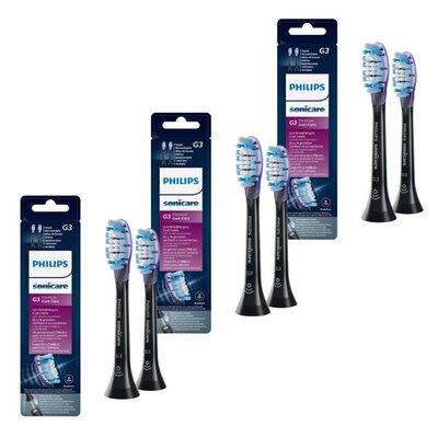 Końcówka szczoteczki PHILIPS Sonicare G3 Premium Gum Care HX9052/33 Czarny (6 szt.)