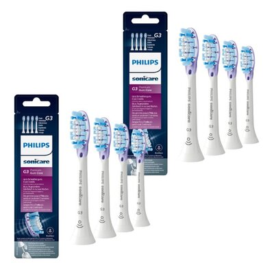 Końcówka szczoteczki PHILIPS Sonicare G3 Premium Gum Care HX9054/17 Biały (8 szt.)