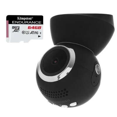 Wideorejestrator NAVITEL R1000 + Karta pamięci KINGSTON Endurance microSDXC 64GB