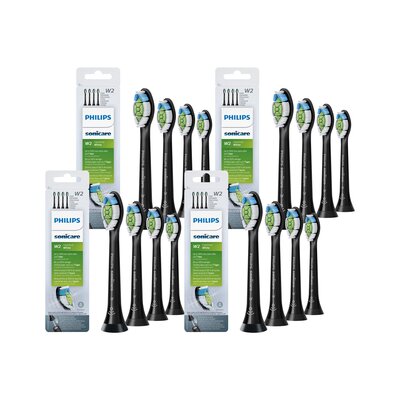 Oryginalne końcówki Philips Sonicare W2 HX6064/11 Średnio miękkie włókna (16 szt.) (Wybielające)
