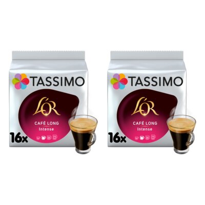 Kapsułki TASSIMO Jacobs L'Or Long Intense do ekspresu Bosch Tassimo (32 szt.)
