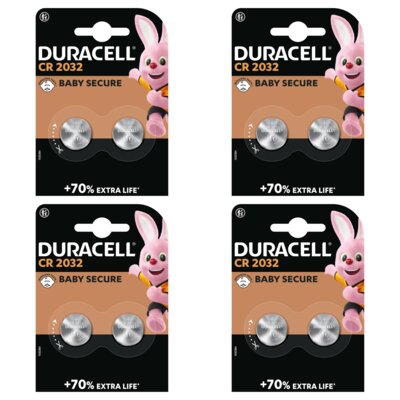 Baterie CR2032 DURACELL (8 szt.)