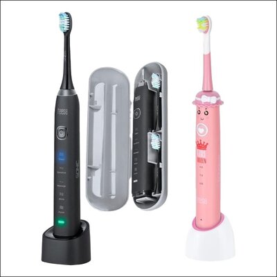 Szczoteczka soniczna TEESA TSA8015 + Szczoteczka soniczna TEESA Sonic Junior Girl TSA8006