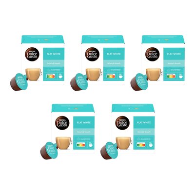 Kapsułki NESCAFE Flat White do ekspresu Nescafe Dolce Gusto (80 szt.)