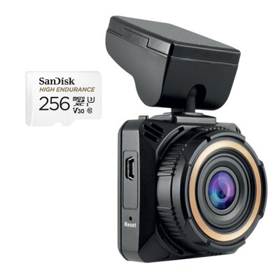 Wideorejestrator NAVITEL R600 Quad HD + Karta pamięci SANDISK MicroSDXC 256GB