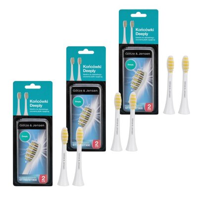Końcówka szczoteczki GÖTZE & JENSEN DEEPLY STH3 (6 szt.)