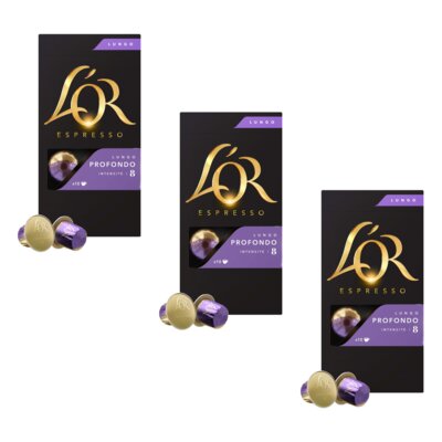 Kapsułki L'OR Espresso Profondo 8 do ekspresu Nespresso (30 szt.)