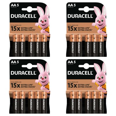 Baterie AA LR6 DURACELL Basic (20 szt.)