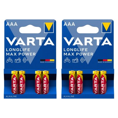 Baterie AAA LR3 VARTA Longlife Max Power (8 szt.)