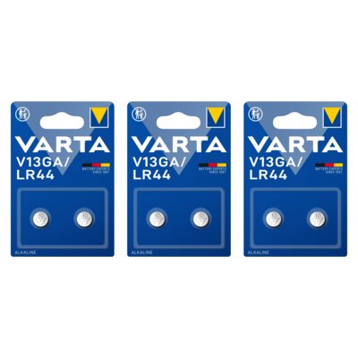 Baterie LR44 VARTA (6 szt.)