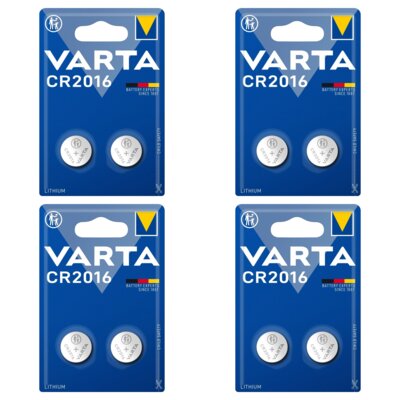 Baterie CR2016 VARTA (8 szt.)